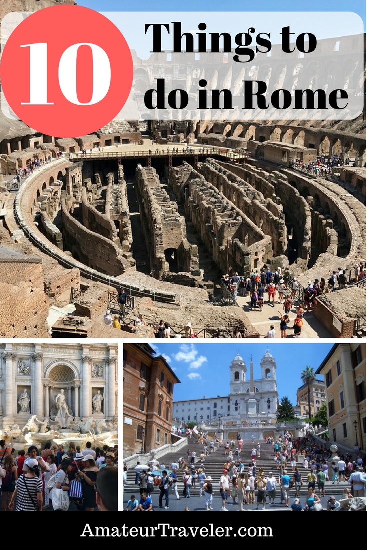 Top 10 Things to Do When in Rome, Italy #travel #tip #vacation #thingstodoin #rome #italy #planning
