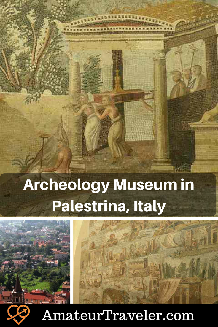 Archeology Museum in Palestrina, Italy