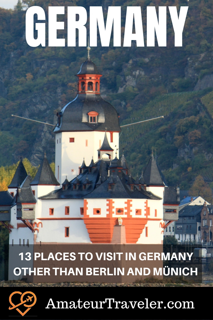 13 Places to Visit in Germany other than Berlin and Münich | Destinations in Germany #travel #trip #vacation #germany #destinations #cities #rhine