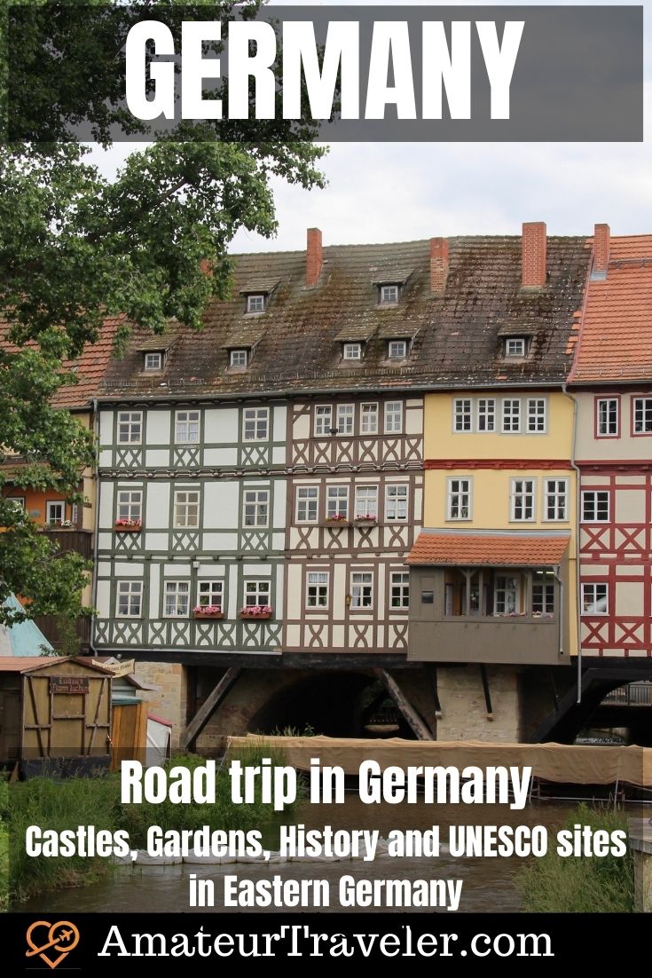 Road trip in Germany - Castles, Gardens, History and UNESCO sites in Eastern Germany | Things to do in Germany #travel #germany #luther #road-trip #berlin #things-to-do-in #wartburg #erfurt #eisenach #wittenburg #dessau #weimar