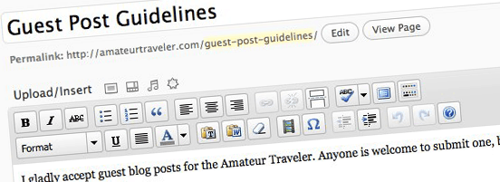 guest post guidelines